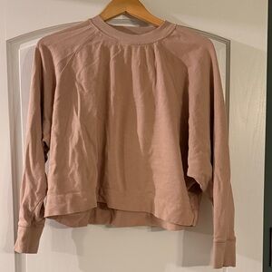 Vuori Pink Long Sleeve Top